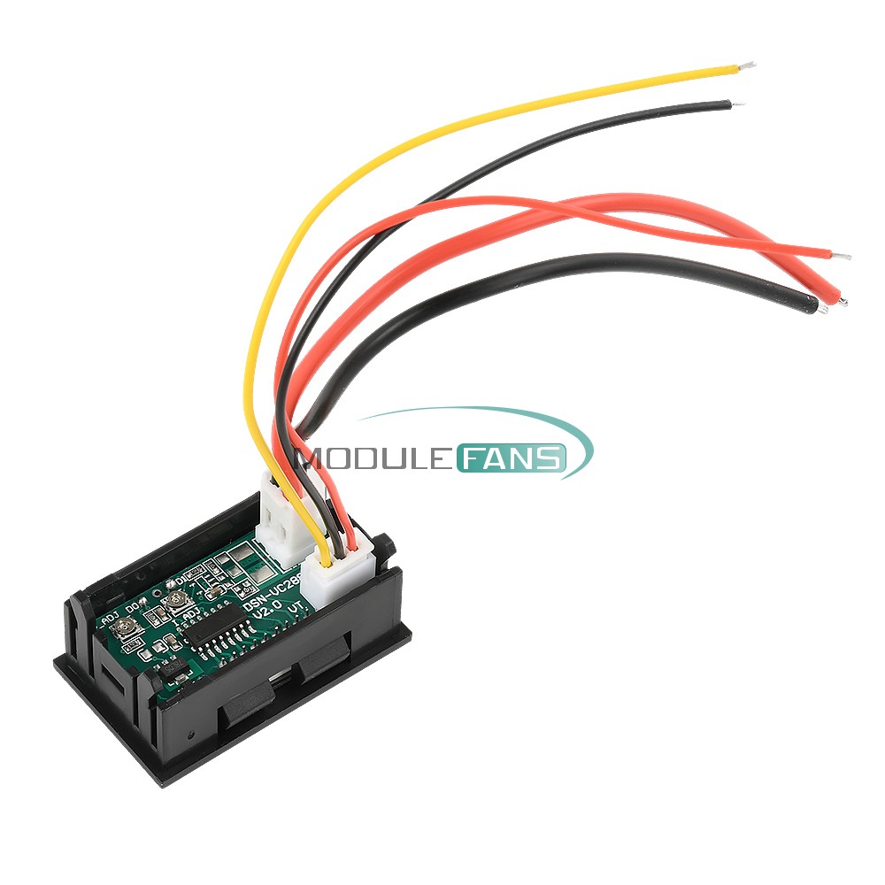 DC 100A Voltmeter Ammeter Volt Amp Meter Voltage Current Tester with Shunt