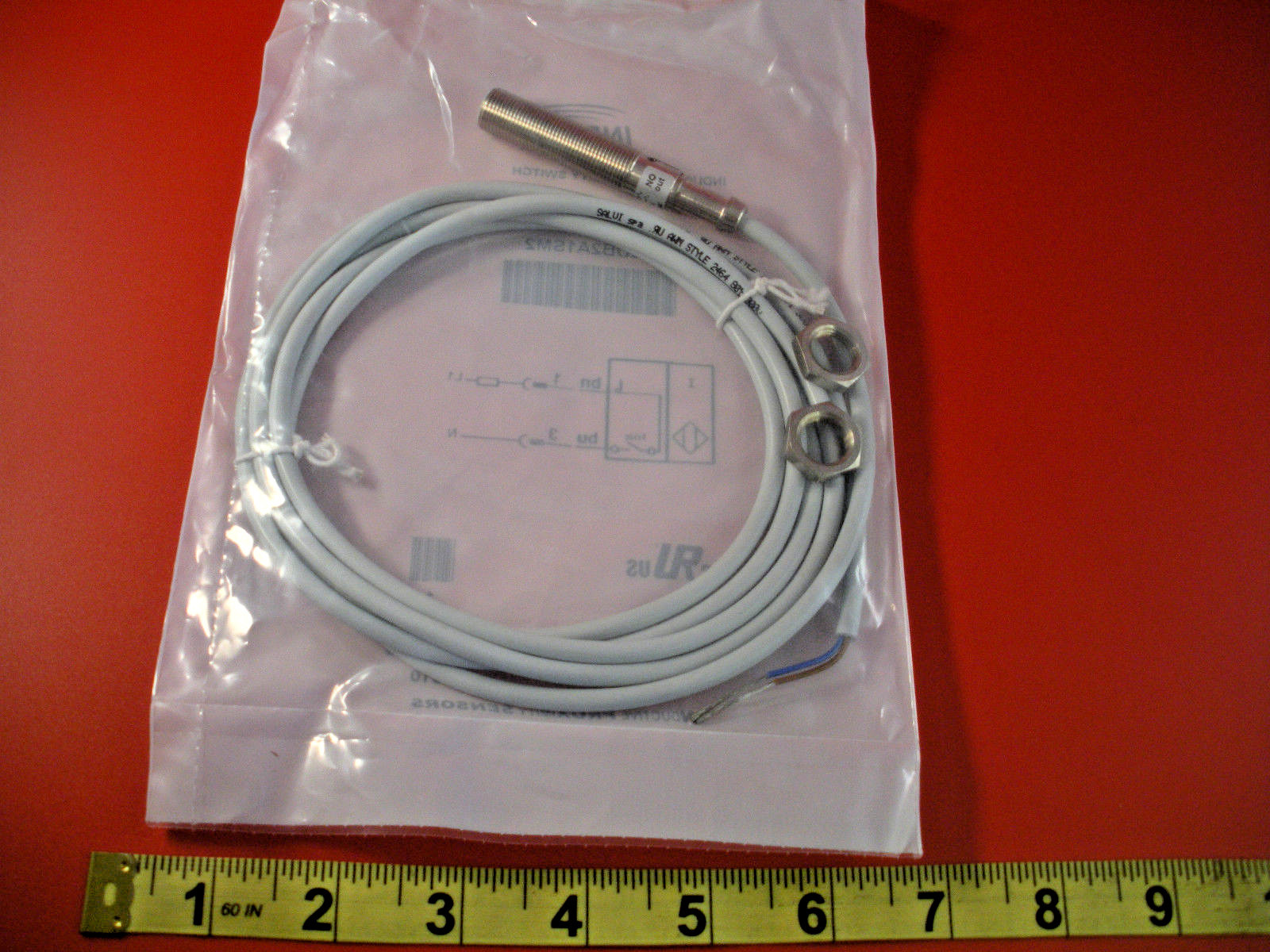 Inprox X12DB2A1SM2 Proximity Sensor Switch Inductive 20-253v ac 2-Wire Nib New