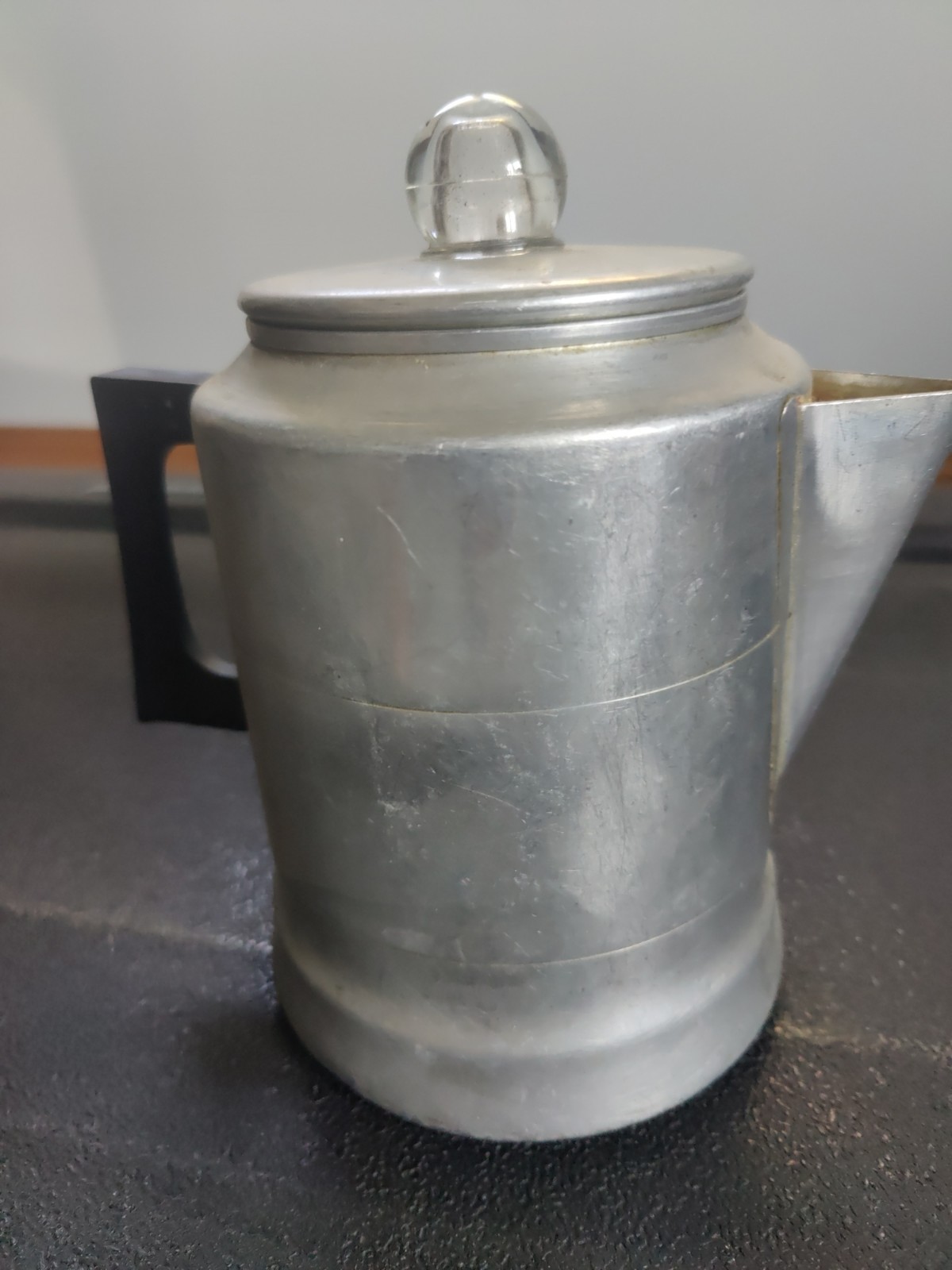 Vintage Comet Stovetop percolator coffee pot 9 Cup Complete