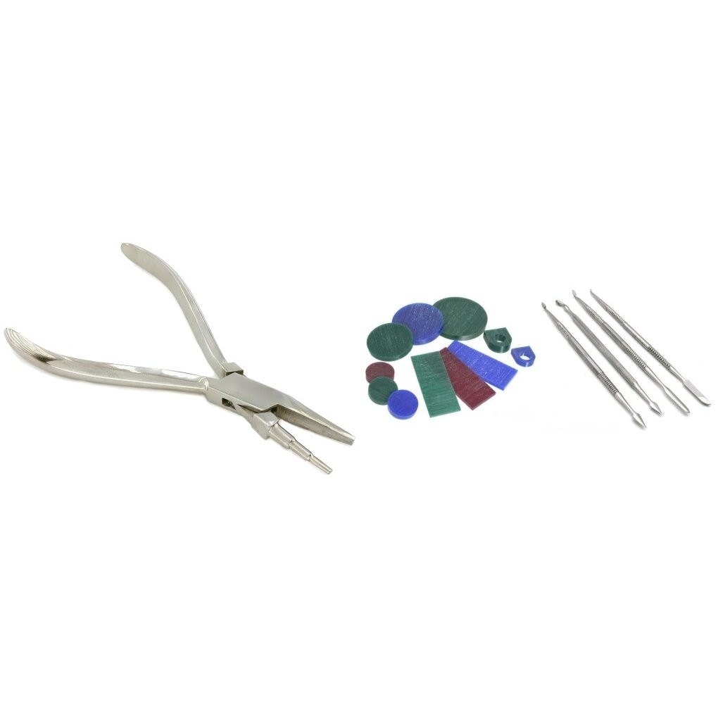 Wire Looping Pliers11Pc Jewelers Wax Assortment & Double Ended Sculpting Kit