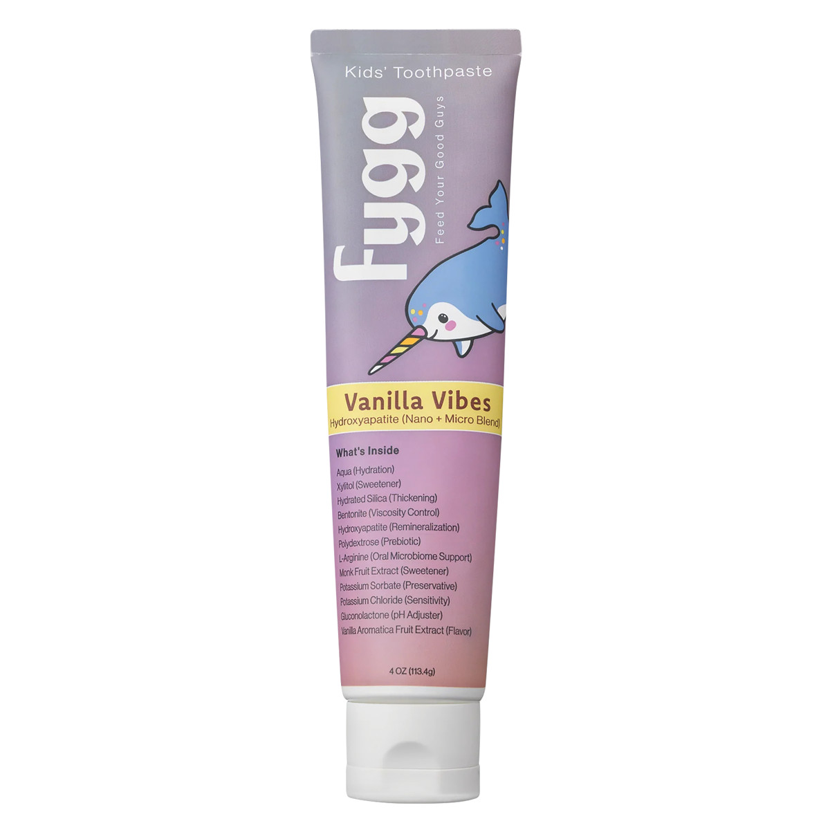 Fygg Nano-Hydroxyapatite Kid's Toothpaste - Vanilla (4 oz)