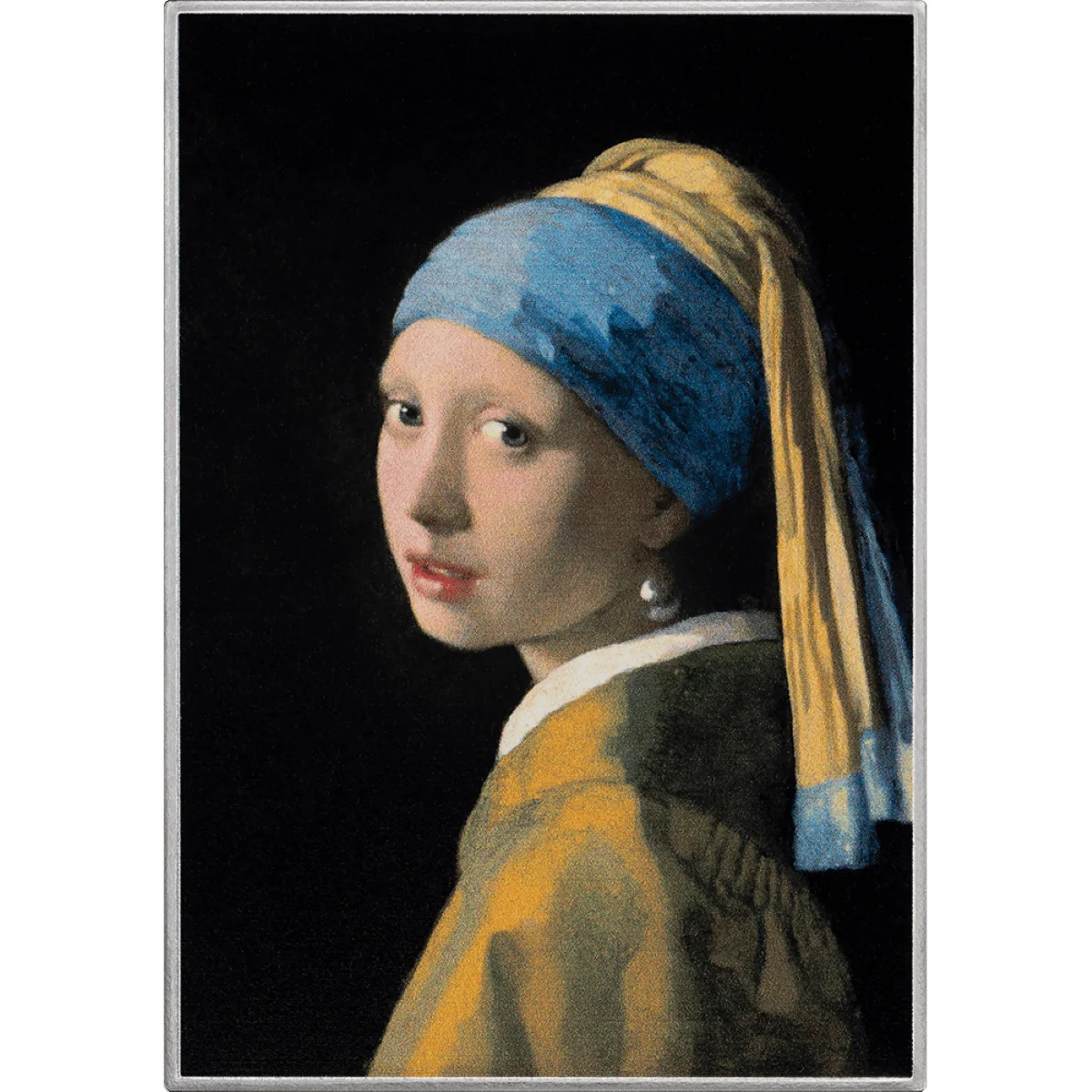 2026 Cameroon Girl with a Pearl Earring Johannes Vermeer 1 oz Silver Proof Coin