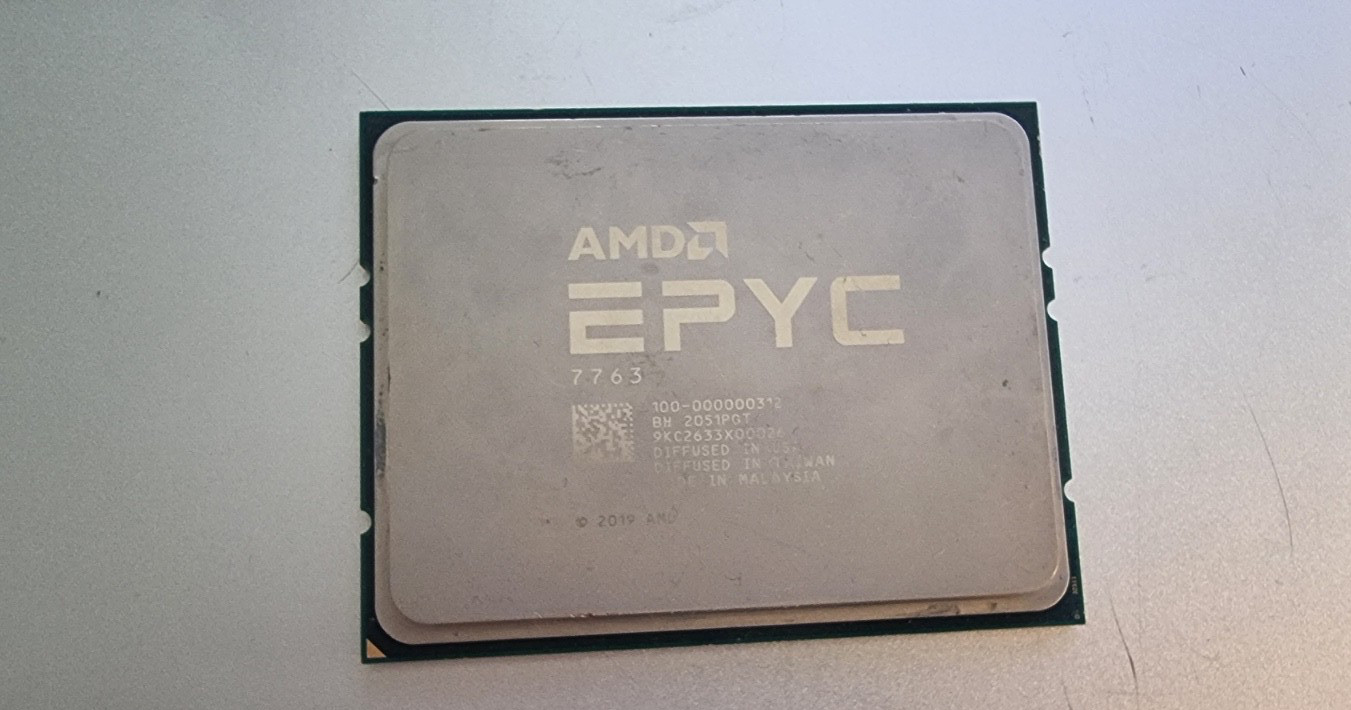 AMD EPYC 7763 64-Core 2.45GHz 256MB CPU