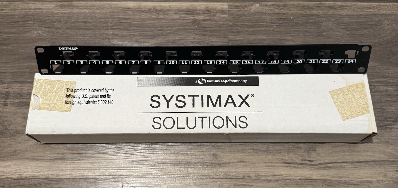 Commscope Systimax Fleximax U/UTP 24-Port High Density Patch Panel 108356312 NEW