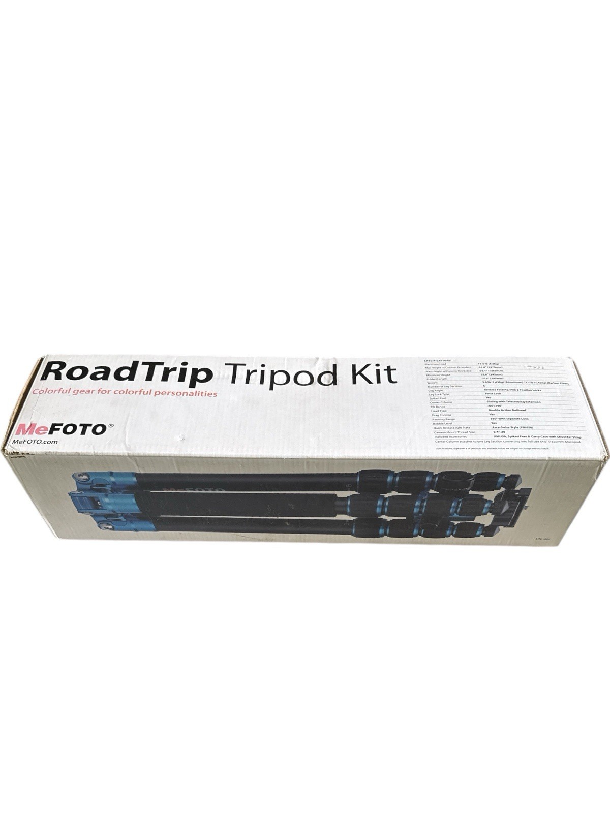 MEFoto Road Trip Tripod Kit Orange
