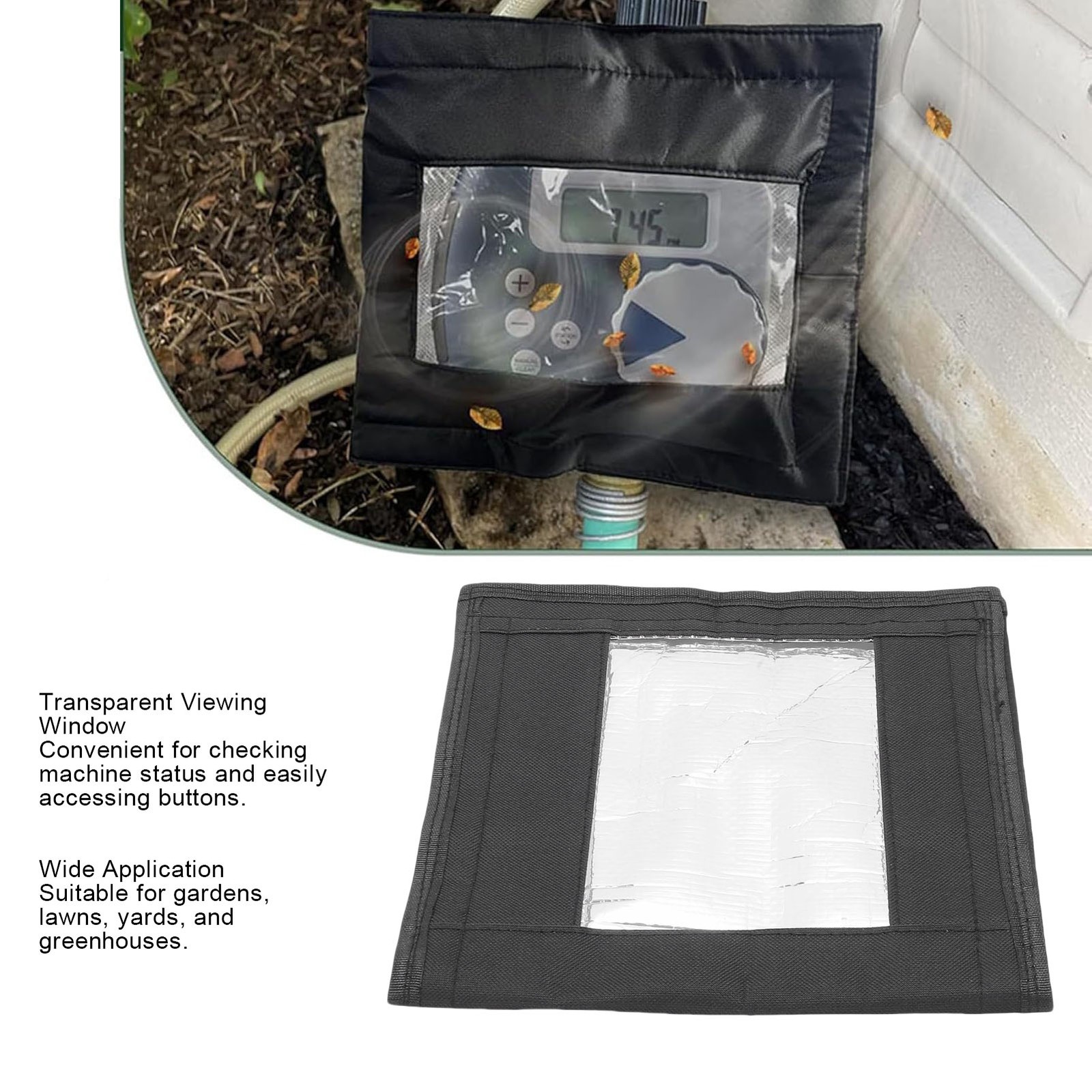 Multifunctional Garden Hose Watering Timer Cover For Outdoor Use Easy To Use