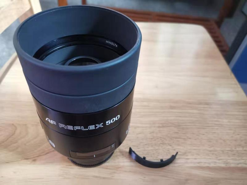 For Minolta MINOLTA AF REFLEX 500 Lens Foldback Filter Baffle Filter Holder