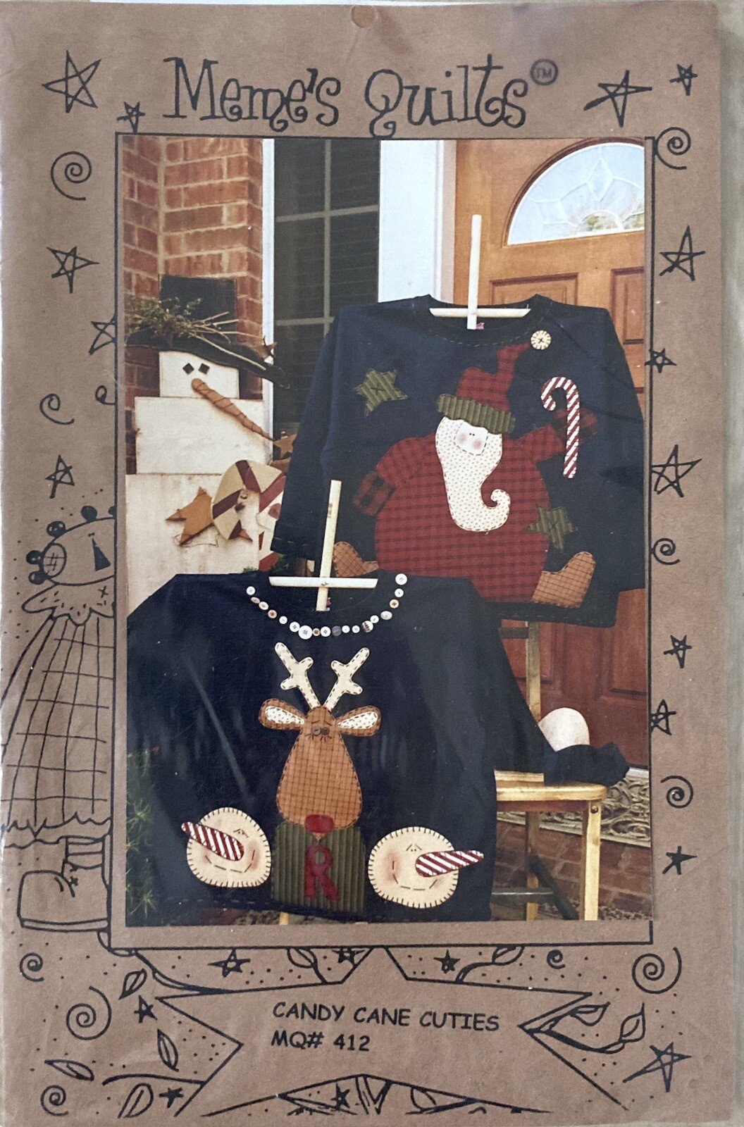 Meme’s Quilts Candy Cane Cuties MQ 412 Pattern