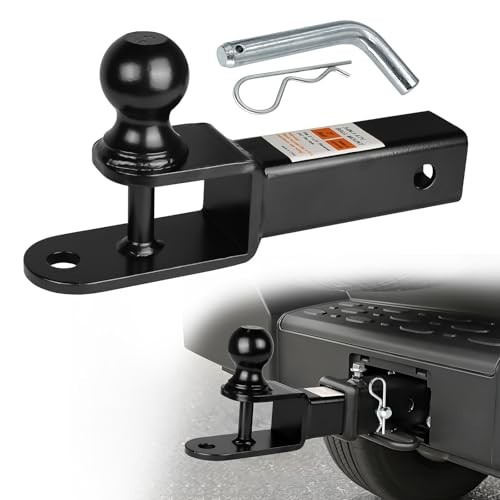 Towing Ball Mounts with 2" Ball, Tow Hitch with Pin and ATV/UTV Trailer Hitch