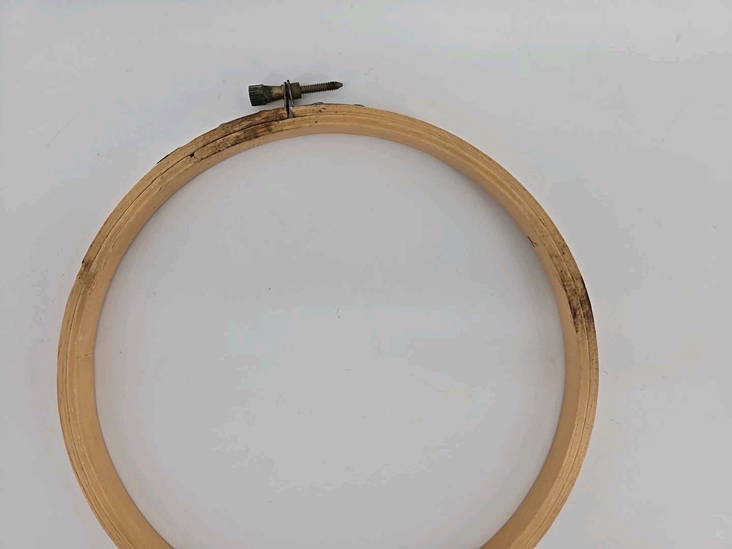 Lot of 4 Round Embroidery Hoops Pre-owned READ