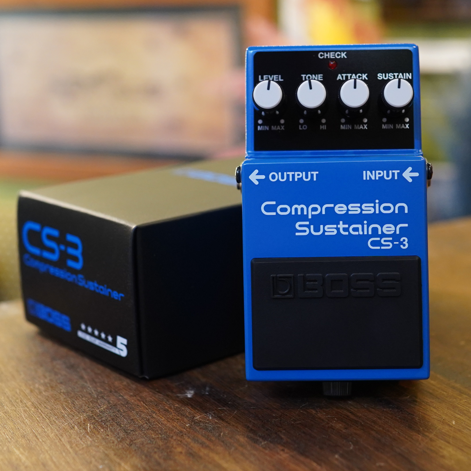 BOSS CS-3 Compression Sustainer Guitar Effects Pedal