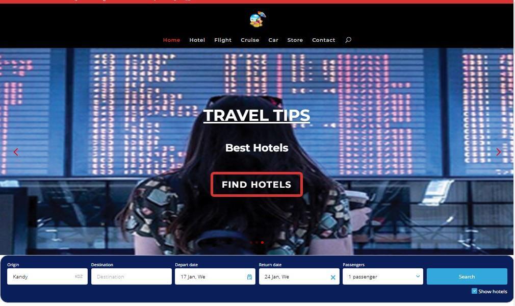 Best Travel & Hotel Affiliate Website - Automated travel news Free Hosting