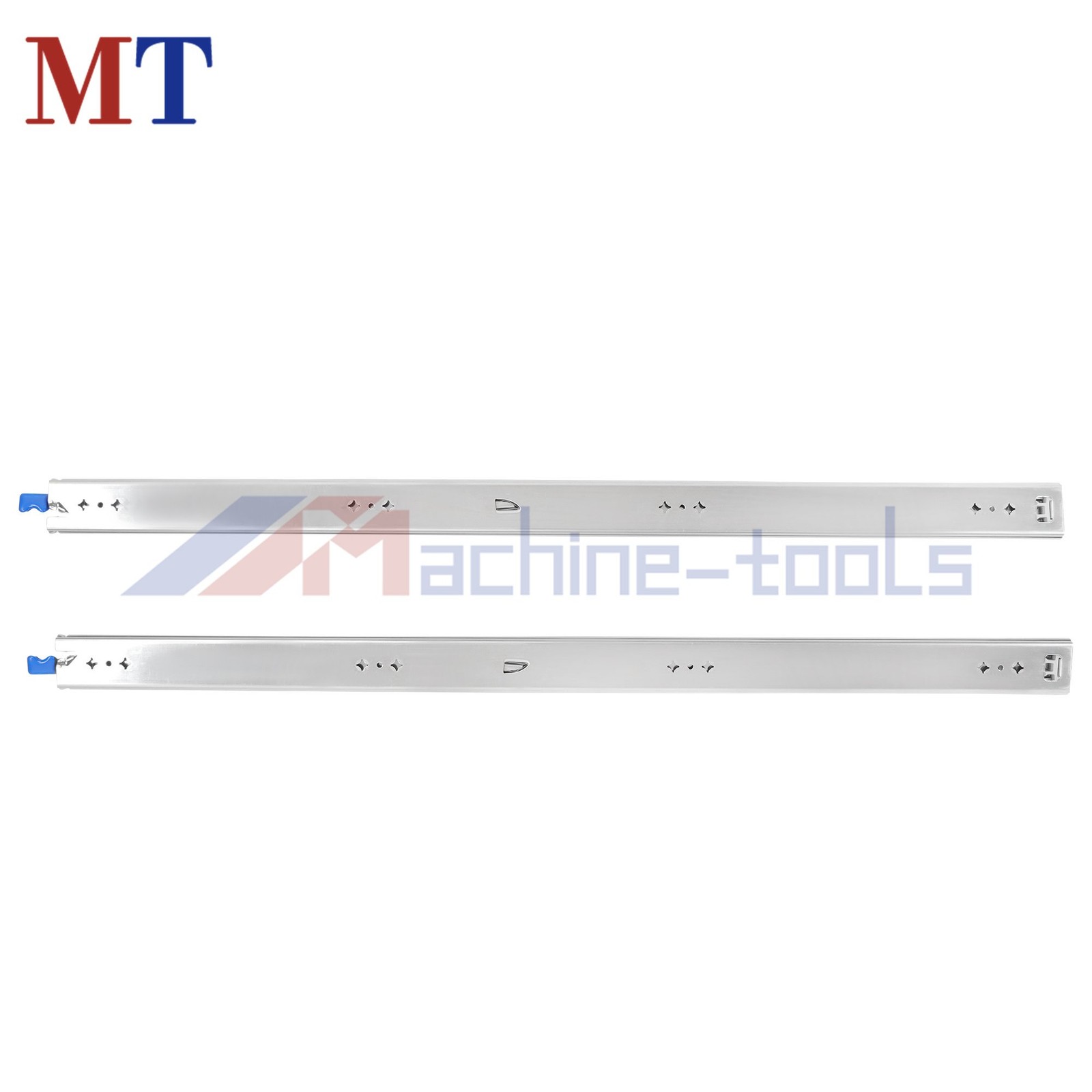 38" Drawer Slides With Locking Mechanism 250lb Full Extension Tool Box