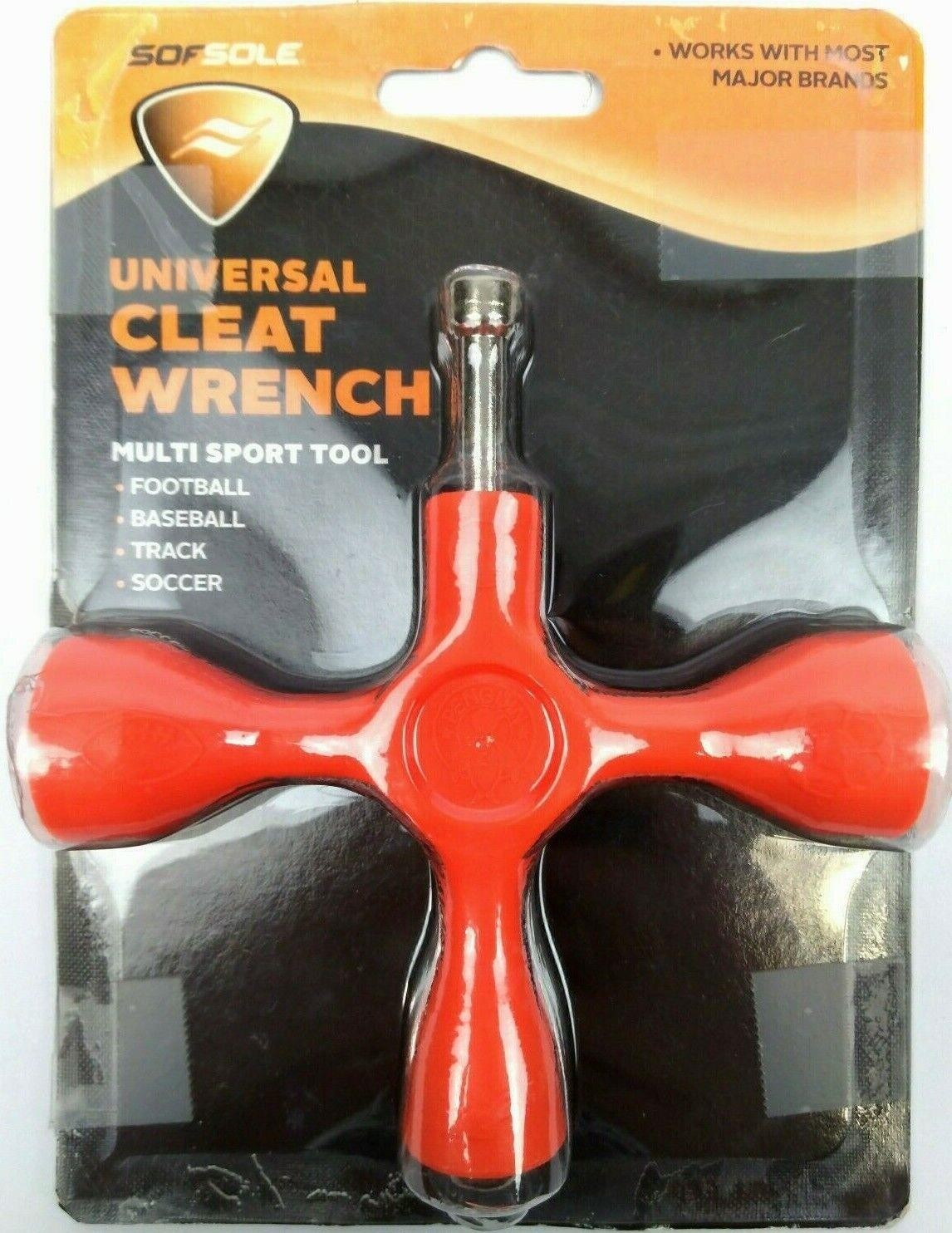 Sof Sole Unisex-Adult Cleat Wrench Football Baseball Soccer Multisport Tool New