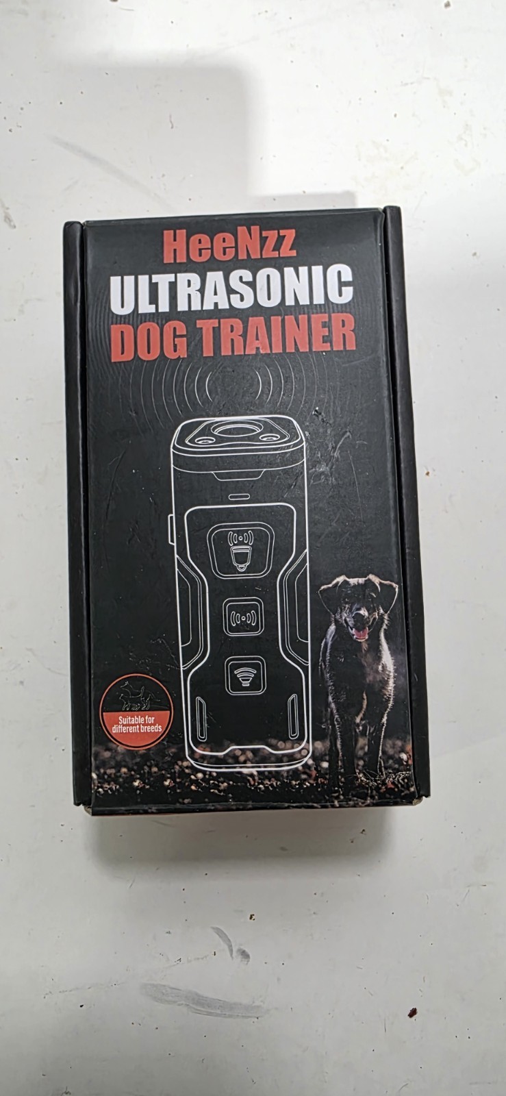 Dog Trainer Bark Deterrent  Training Device Ultrasonic Sound Light Modes