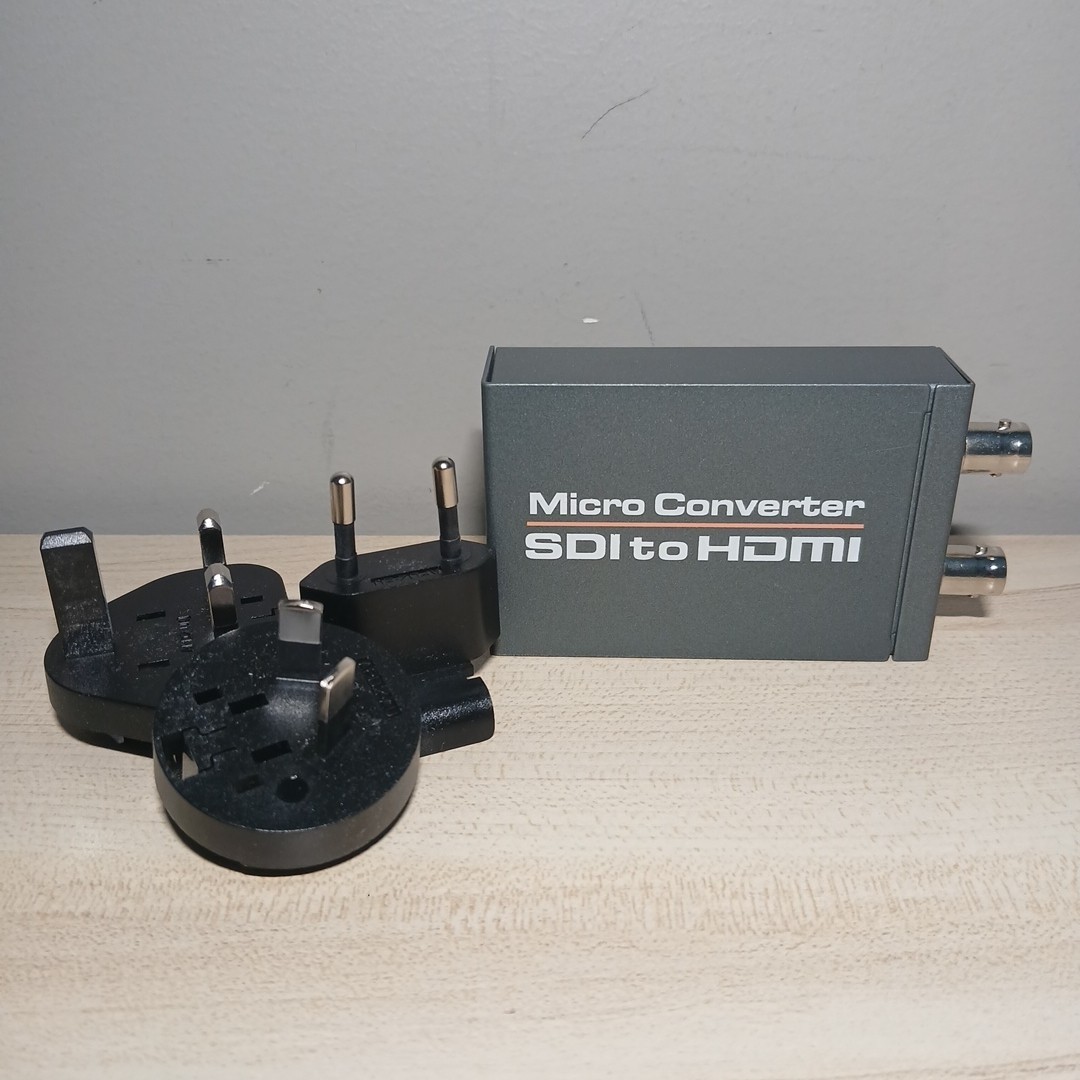 Blackmagic Design Converter Micro Converter SDI to HDMI Missing USA Plug
