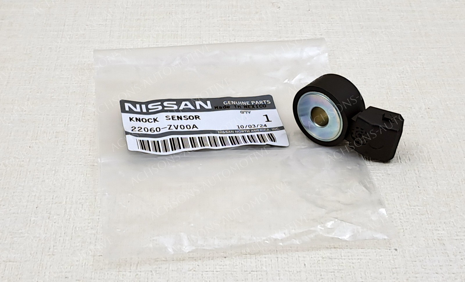 22060-ZV00A Nissan Knock Sensor OEM Patrol Y62 VK56VD Detonation 22060ZV00A,NEW