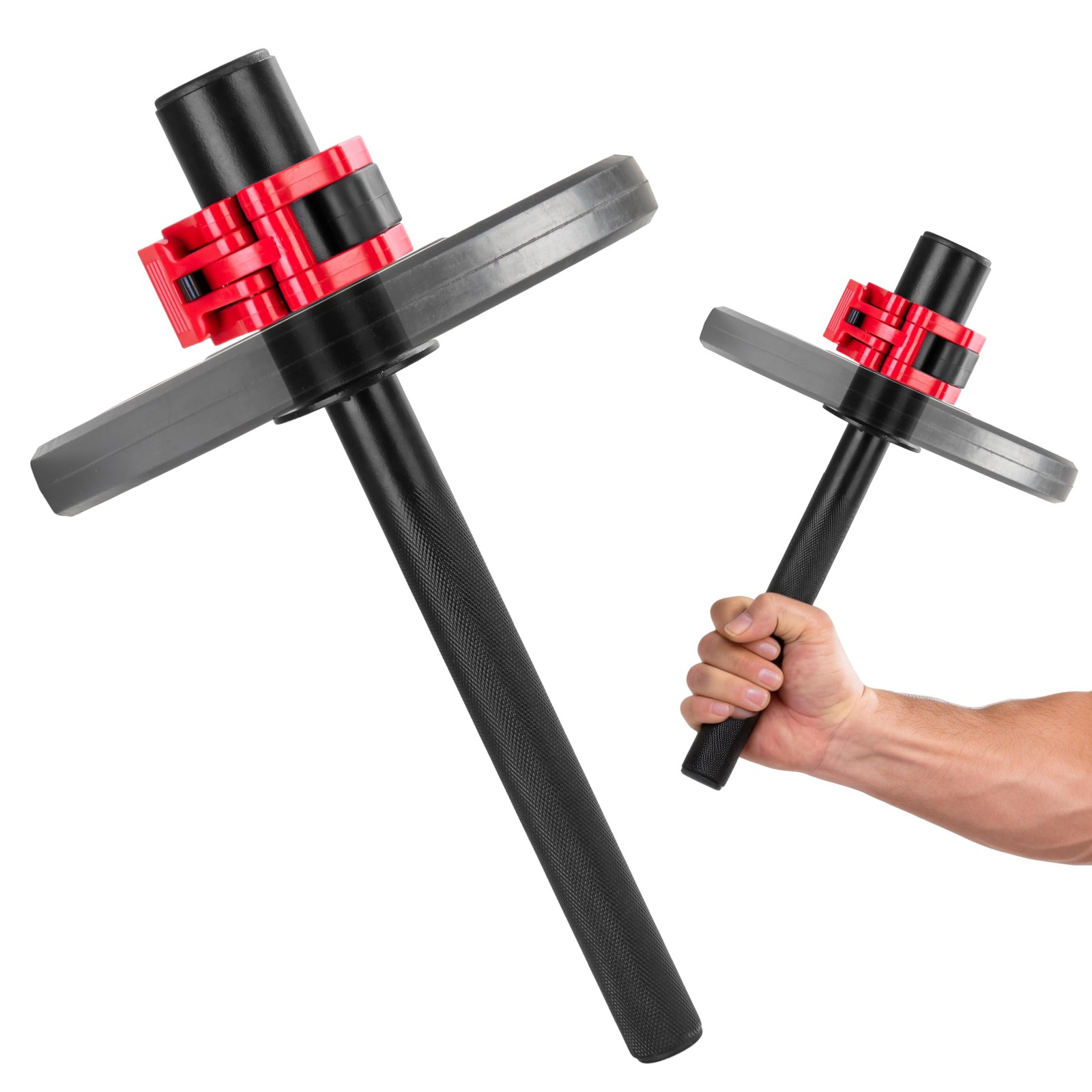 Wrist Strengthener & Forearm Exerciser – 2-Inch Olympic Plate Exclusive, Grip Tr