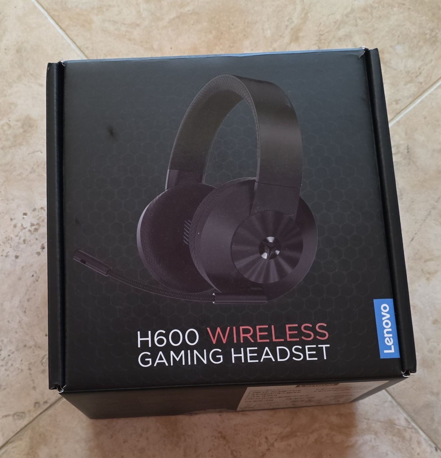 Lenovo Legion H600 Wireless Gaming Headset Black Headband Boom Mic Over-Ear