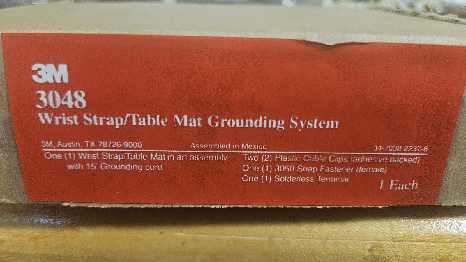 3M Wrist Strap/Table Mat Grounding System 3048