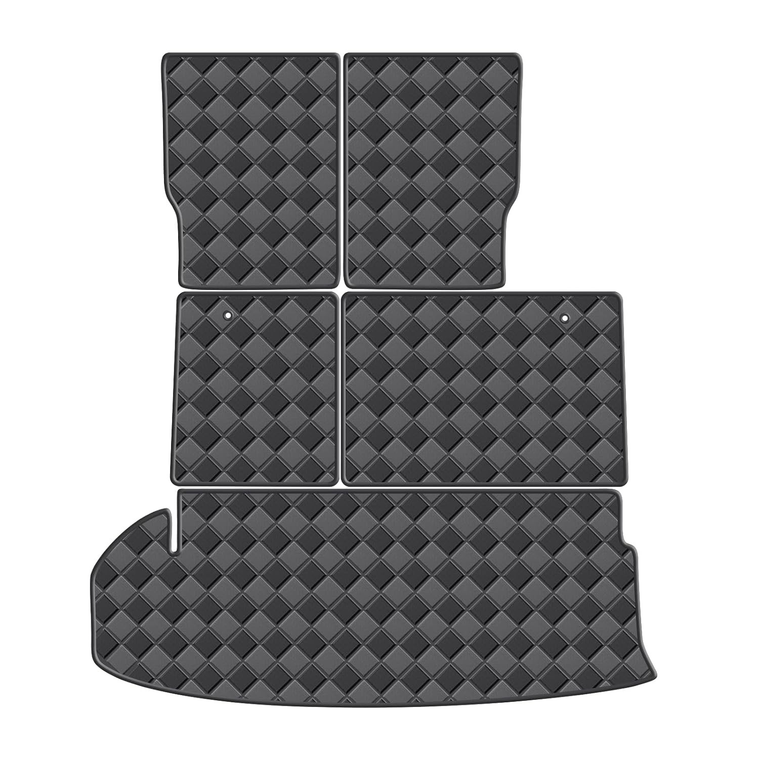 Toyota Highlander Cargo Mat 2014-2019 Trunk 2nd 3rd Row Floor Protection All