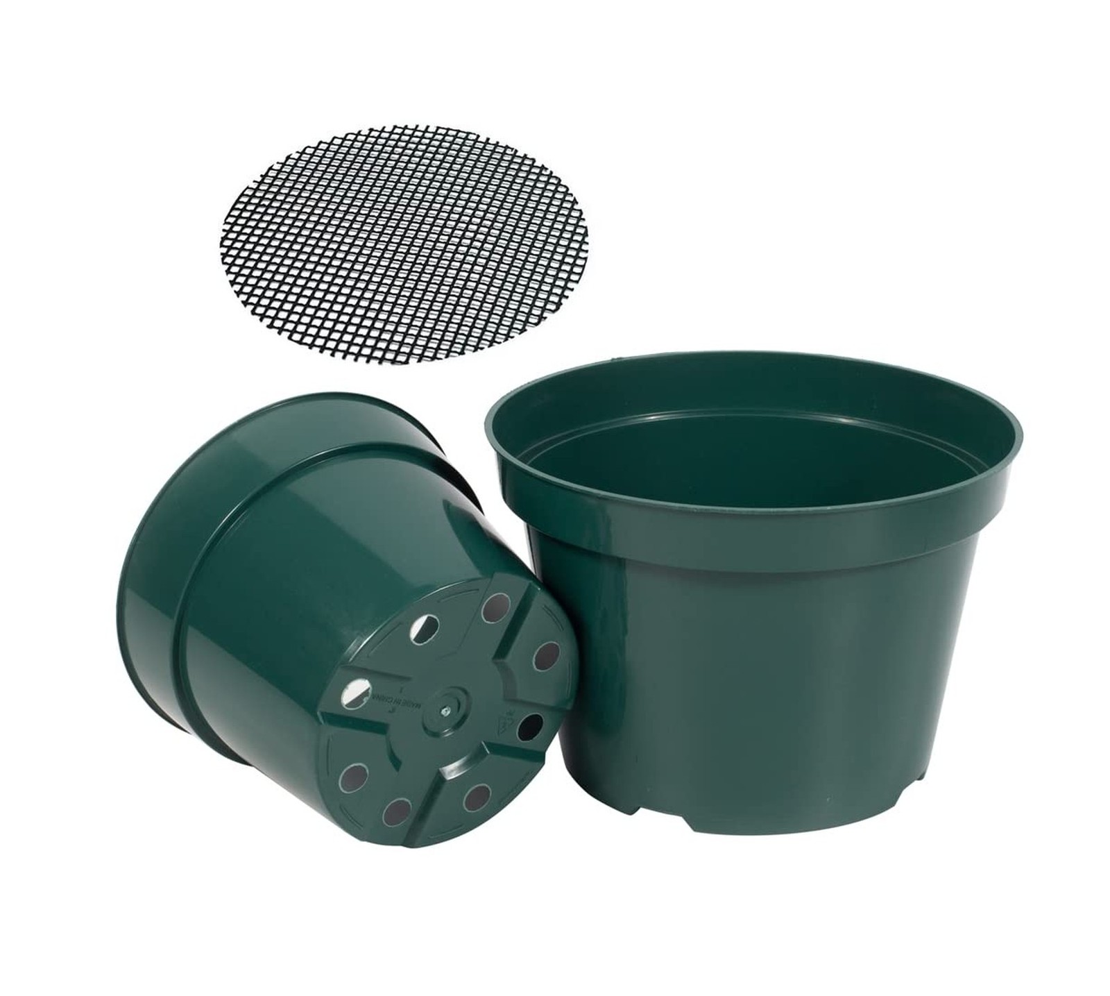 DAPERCI inches Nursery Pot Plant Grow Sturdy Flower pots in Bulk Price 20P Gr...