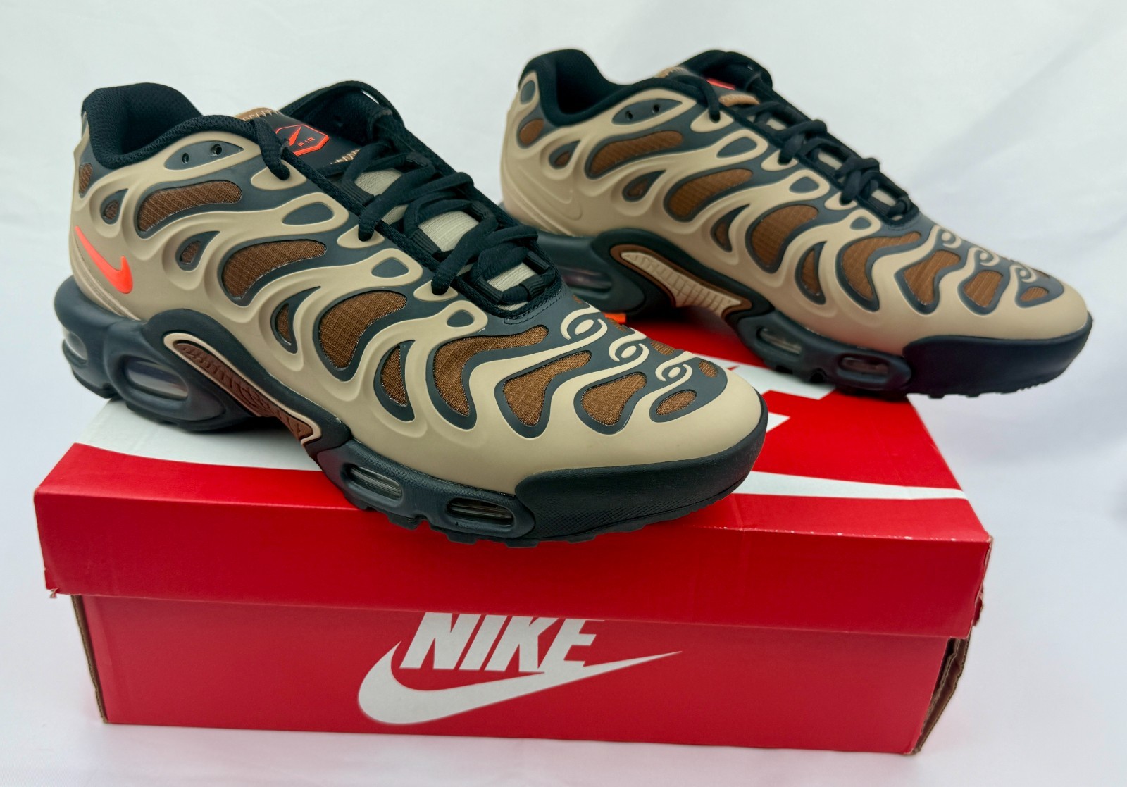 Nike Air Max Plus Drift Khaki Sanddrift Sneakers FZ3041-200 Men's Sz NIB