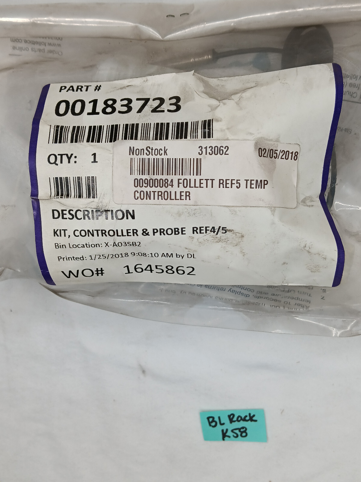 Follett Kit, Controller Probe Ref4/5 00183723