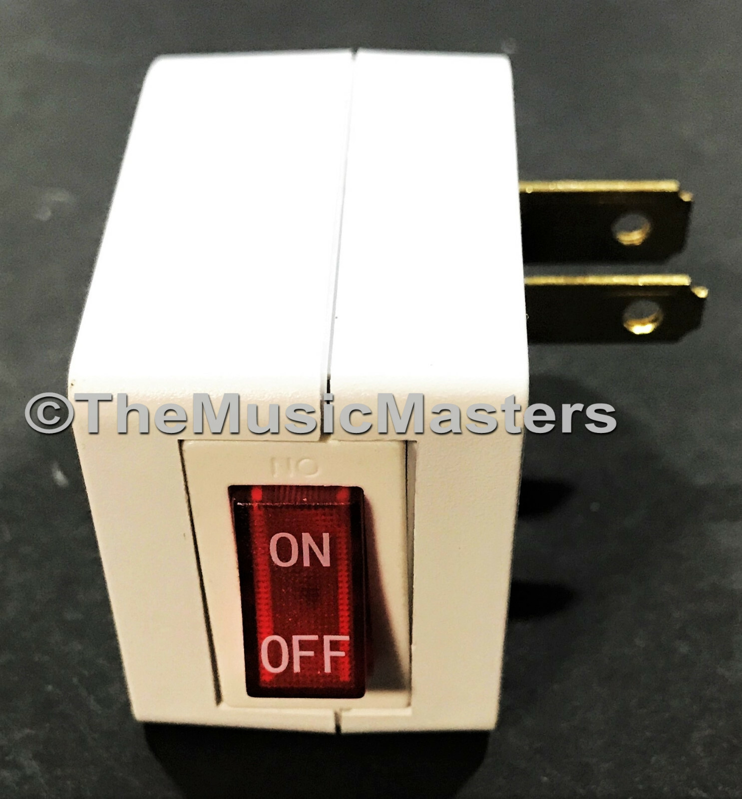 2X Single Outlet AC Wall Plug On/Off LIGHTED POWER SWITCH Electrical Adapter