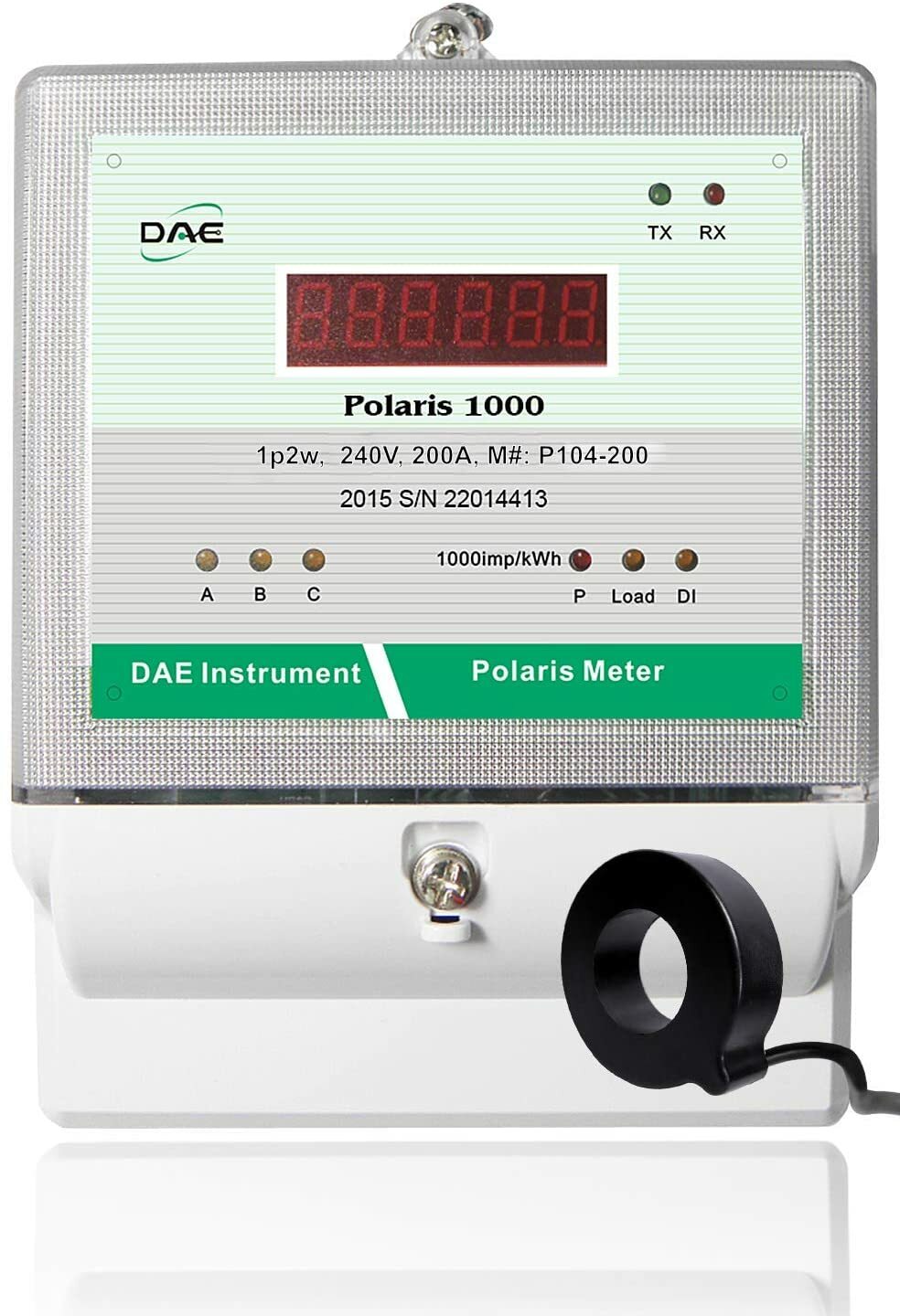 DAE P104-200-S KIT, UL kWh Smart Submeter, 1P2W(2 hot wire),200A, 208/240V, 1CT
