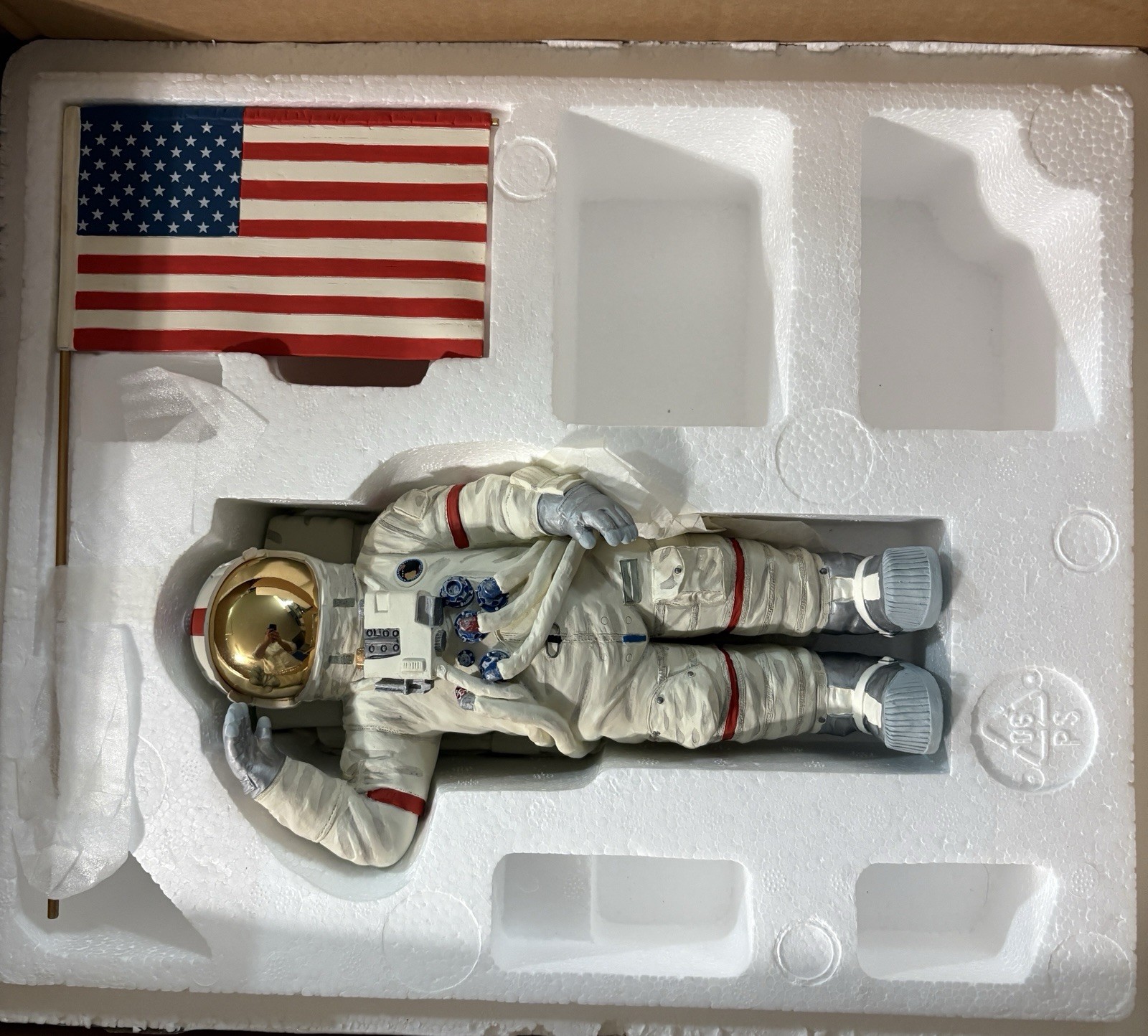 National Air& Space Museum Apollo Astronaut “America Wins the Space Race” Statue