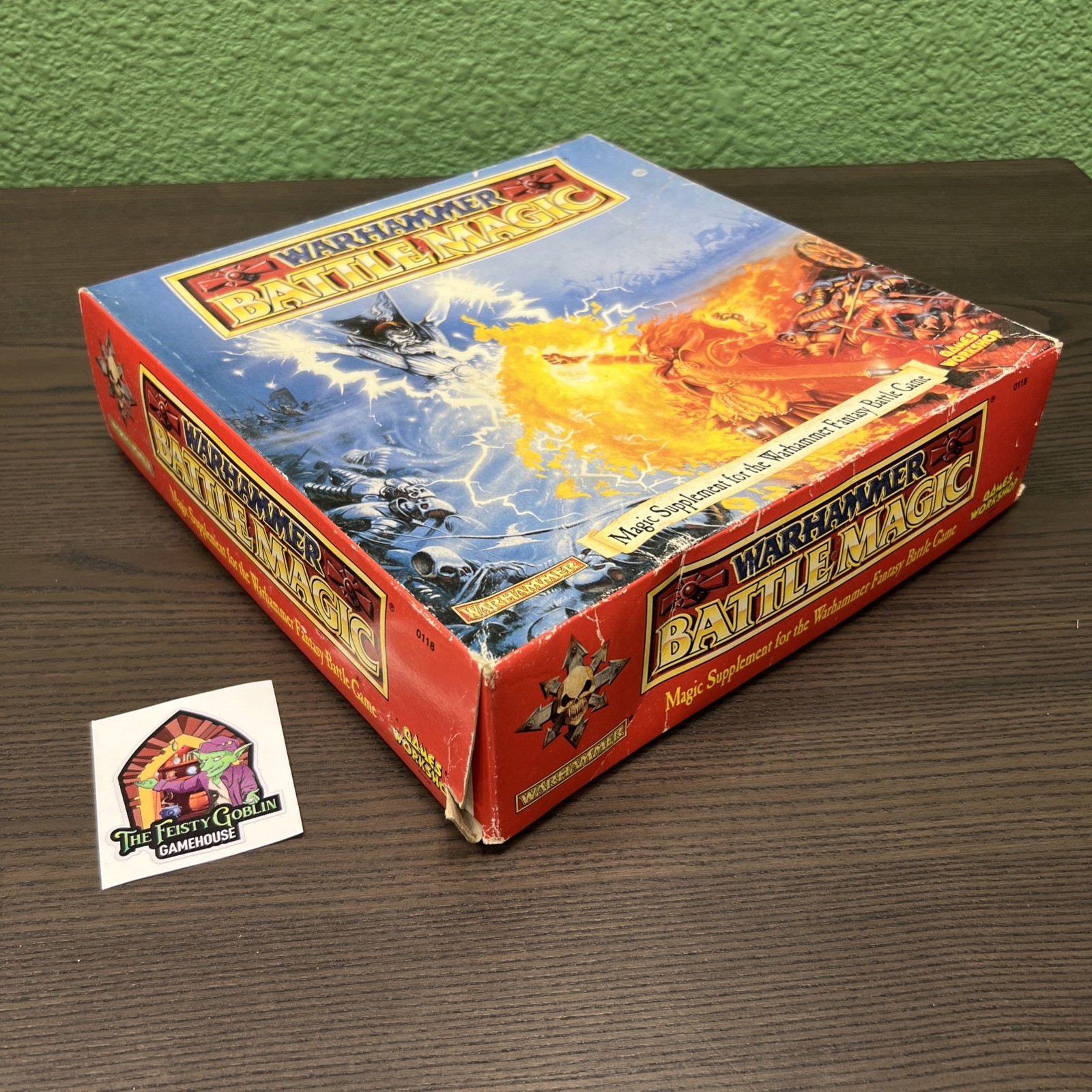 Battle Magic Warhammer Games Workshop Supplement 1992 Rulebook Spell Cards Magic