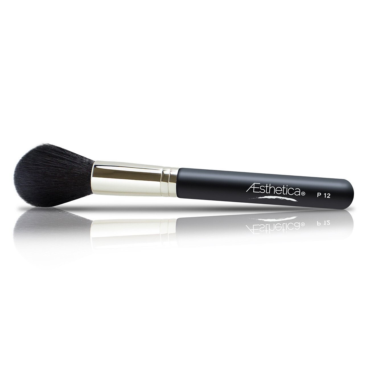 Aesthetica P12 Professional Powder Makeup Blush Brush RV:$27 Vegan, Cruelty Free