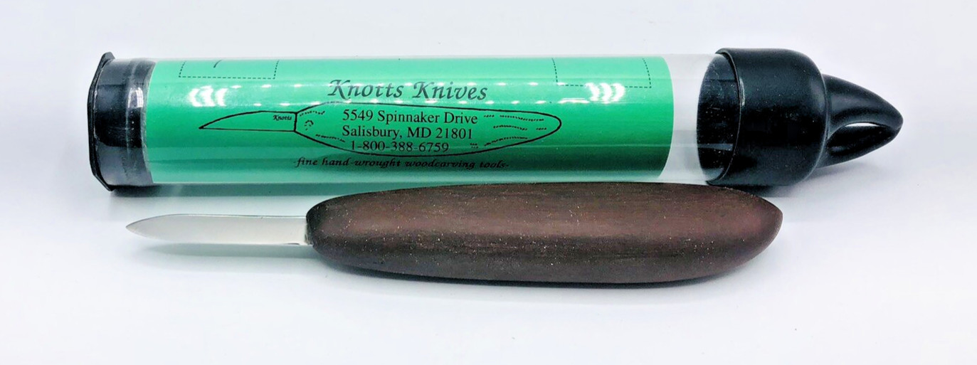 KNOTTS KNIVES WOOD CARVING KNIFE WOODCARVING ORIGINAL rare whittling bird decoy