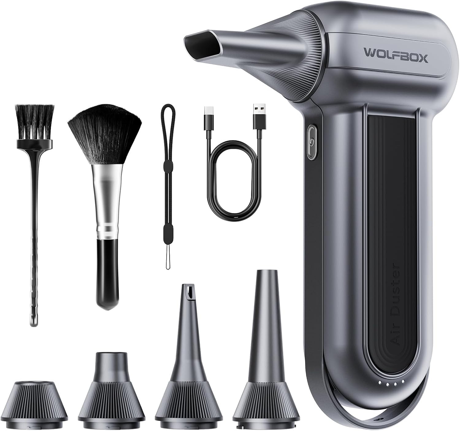 MF100 Electric Air Duster-150000Rpm Super Power Cordless Air Duster, Rechargeabl