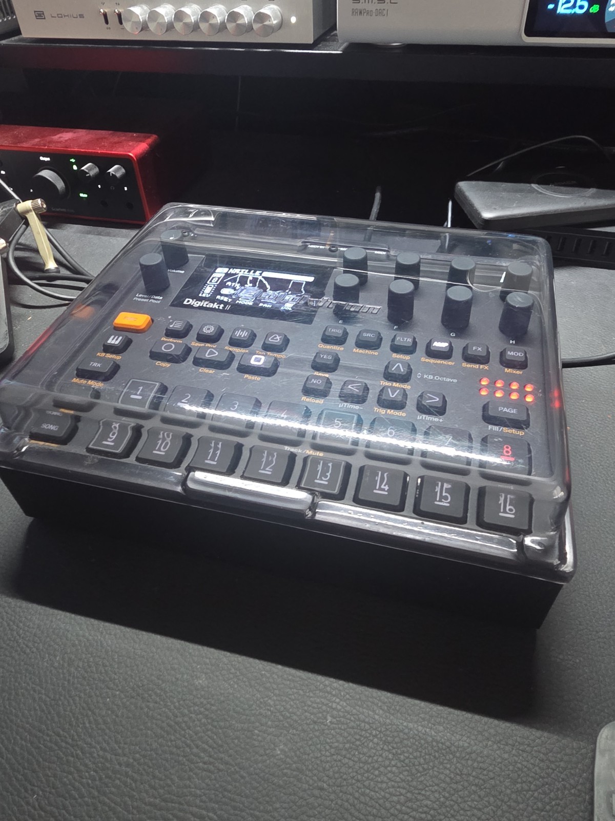 Elektron Digitakt 2 II Digital Drum Machine - With Deck Saver