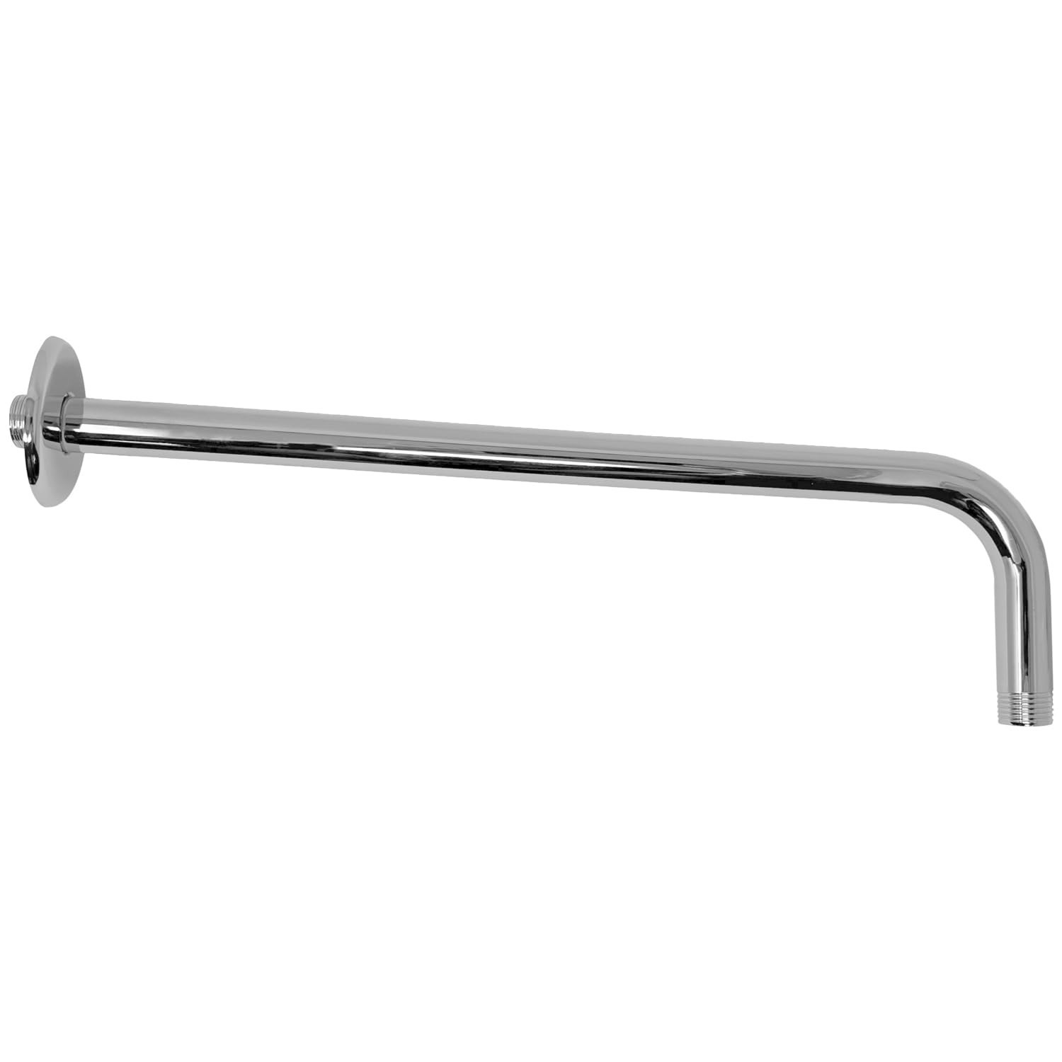 90 Degree Shower Arm, 12-Inch Stainless Steel Wall-Mounted Shower Head Arm with
