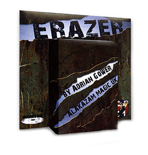 ERAZER 2.0 BY ADRIAN GOWER WITH DECK & DVD - CARD MAGIC