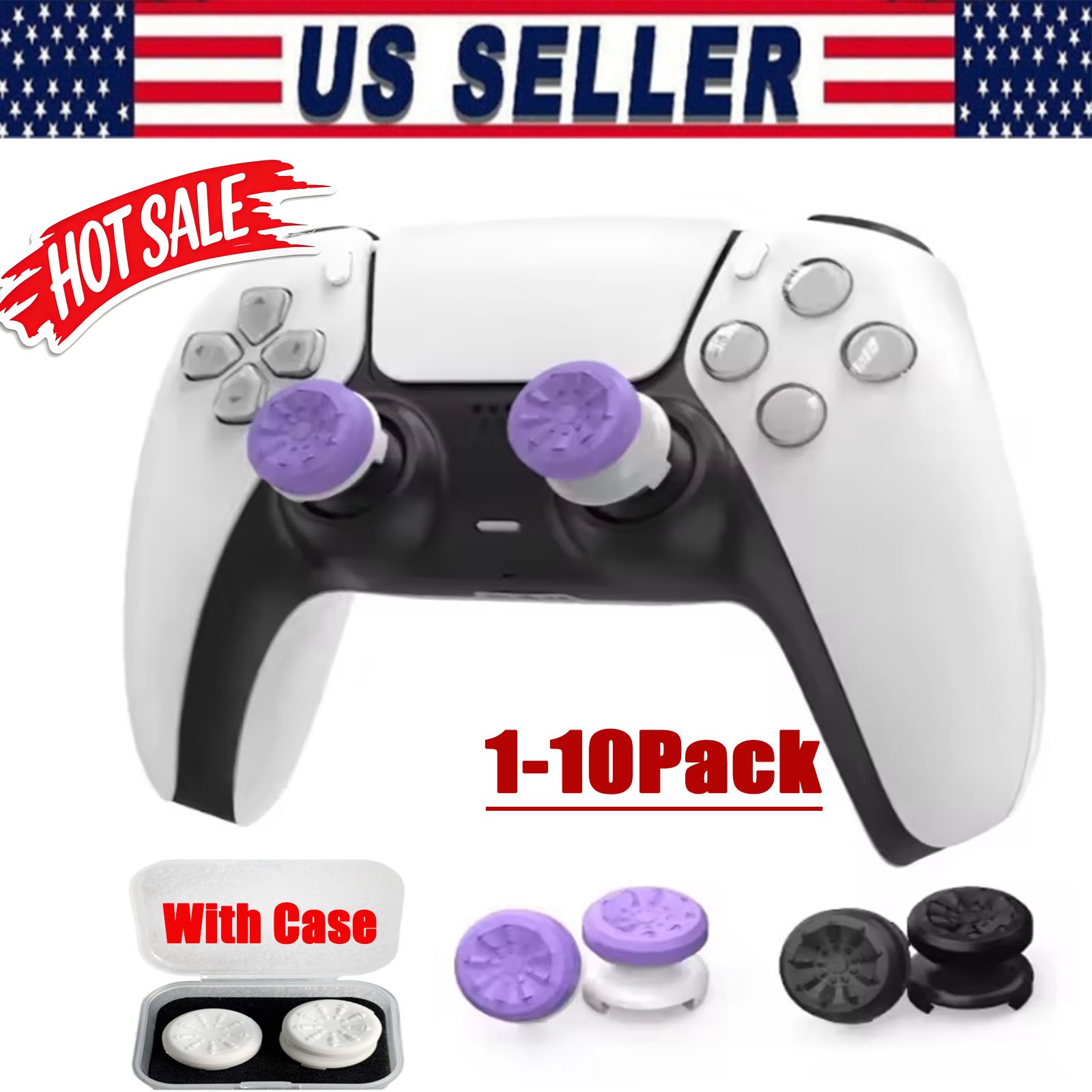 High-Rise Performance Freek For PS4 PS5 Controller Performance Thumb Grip