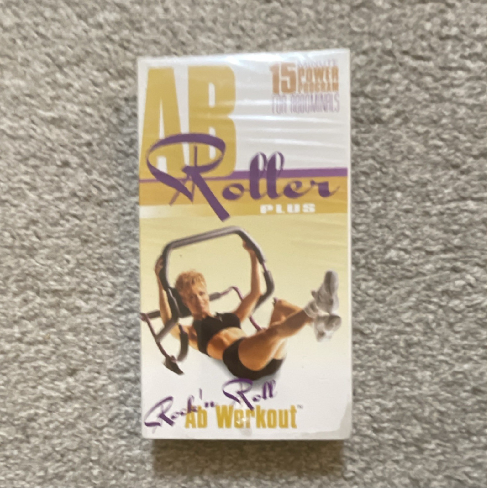 Ab Roller Ab Roller Plus Roller - 15 Minute Workout, Abdominal Gym & Training