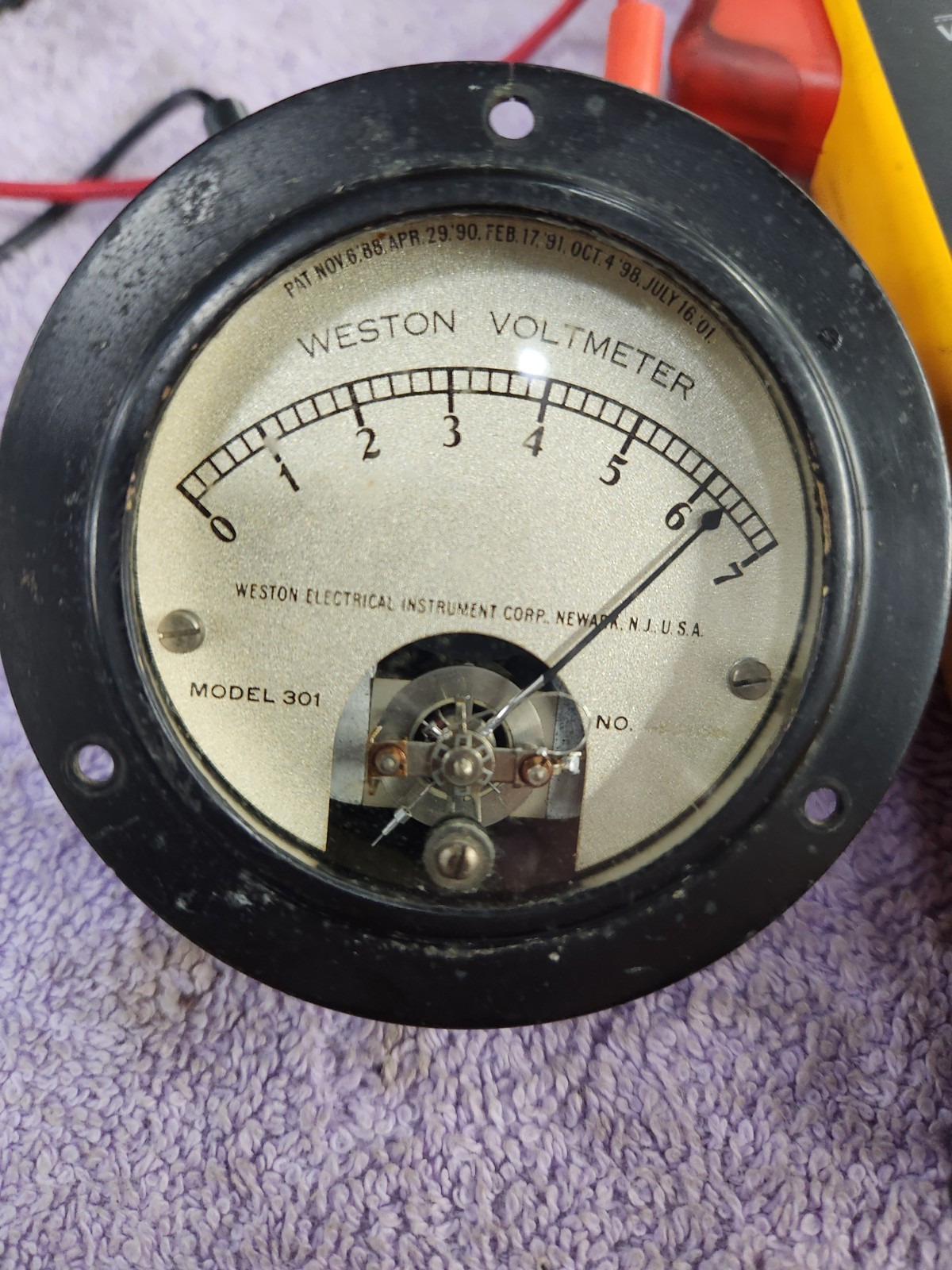 Weston Model 301 Voltmeter 6 Volt - Tested - Working - Accurate