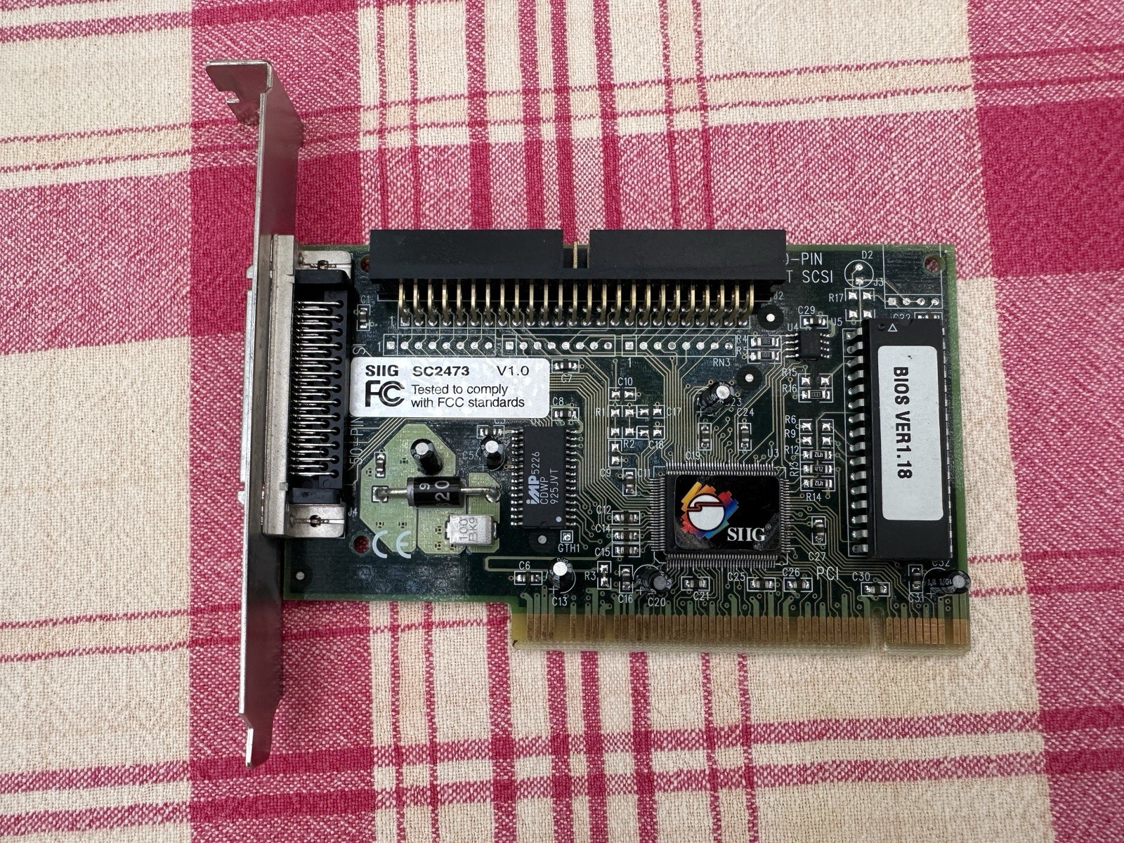 SIIG SC2473 SCSI card