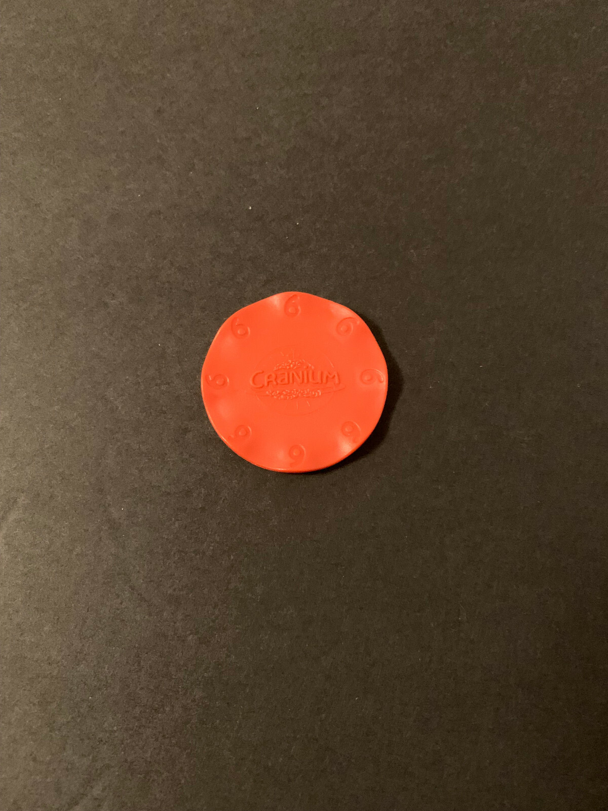 Whoonu Cranium Game Replacement Scoring Token Ranking Red Coin 6 Chip