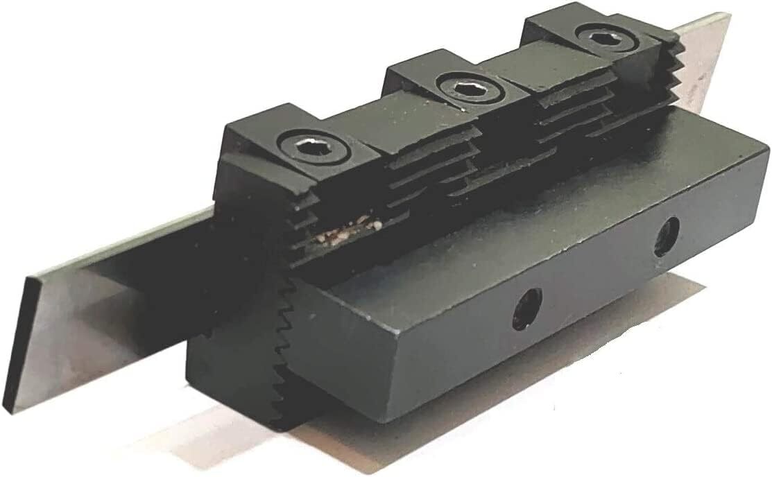 Adjustable T-Parting Cut off Tool Holder with HSS Blade for Lathe-USA Fulfilled