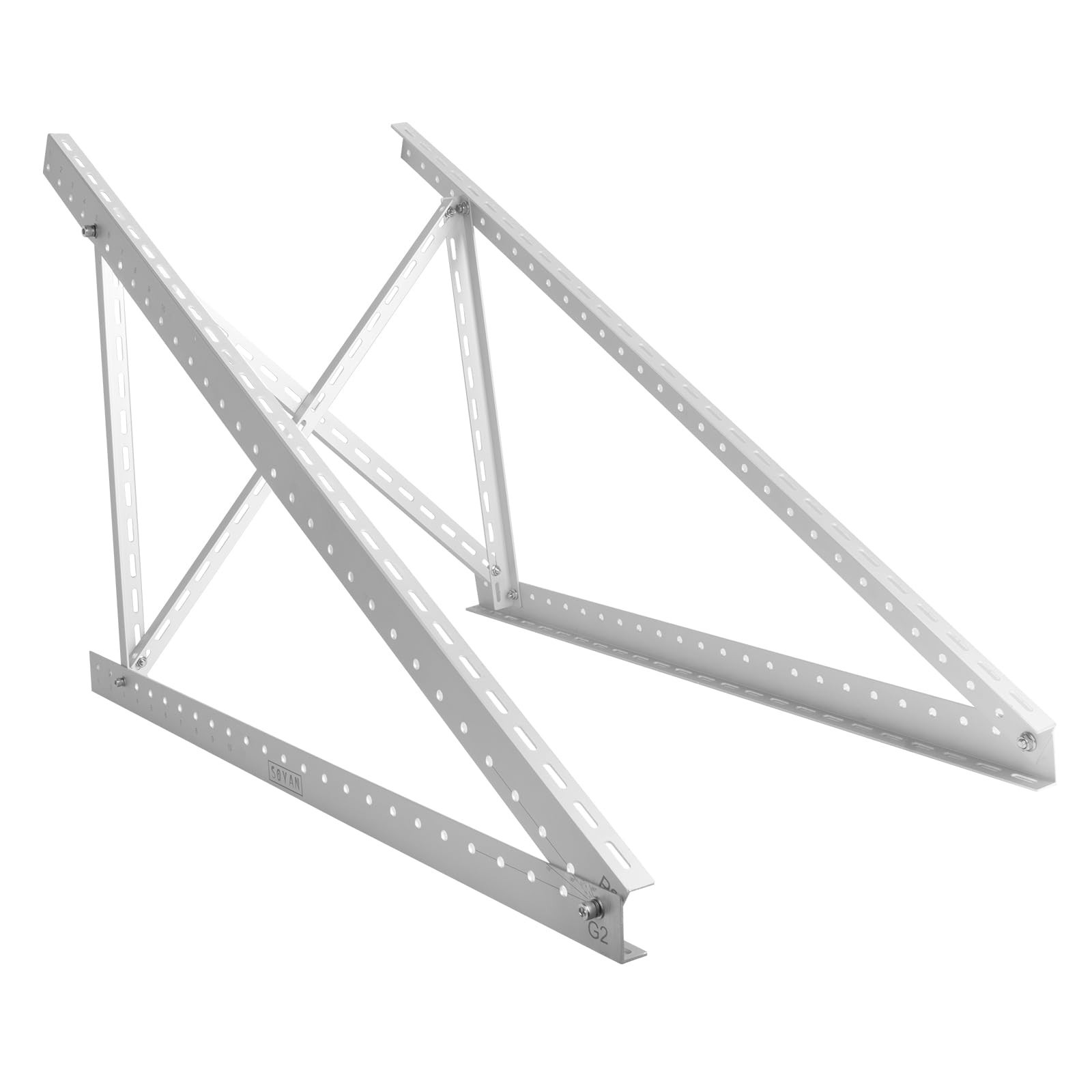 SOYAN 45" Solar Panel Mount Bracket 100-400 Watts Solar Panel Enhanced Cross