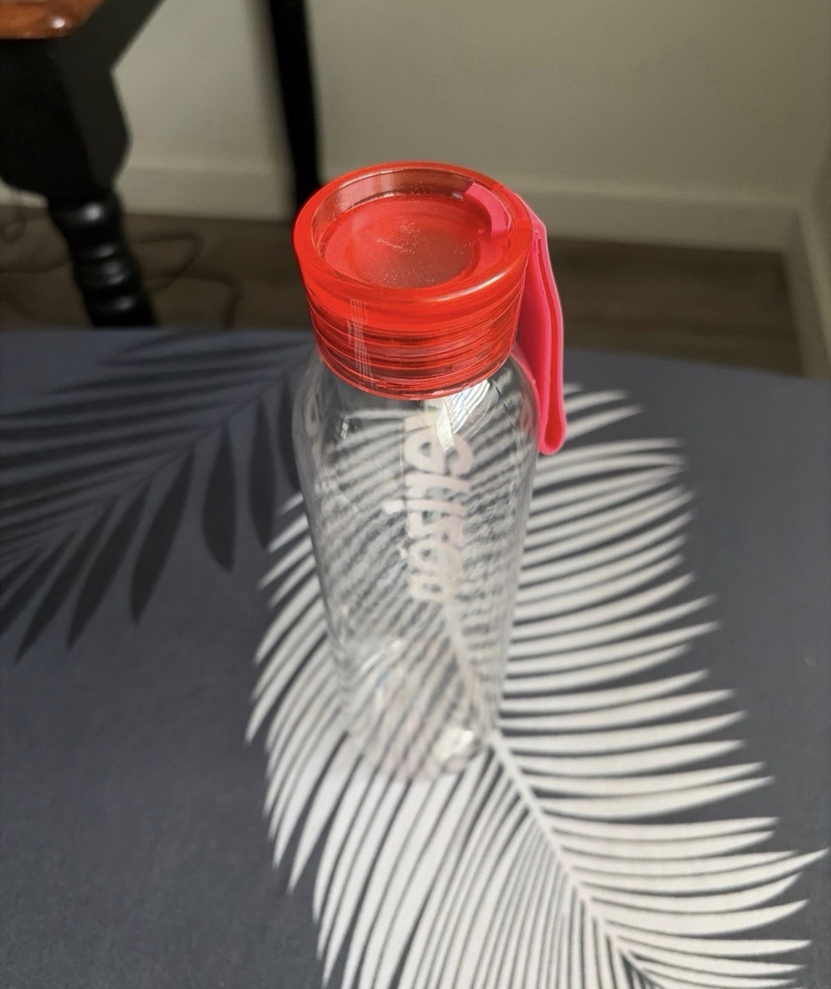 Verizon Clear Plastic Water Bottle