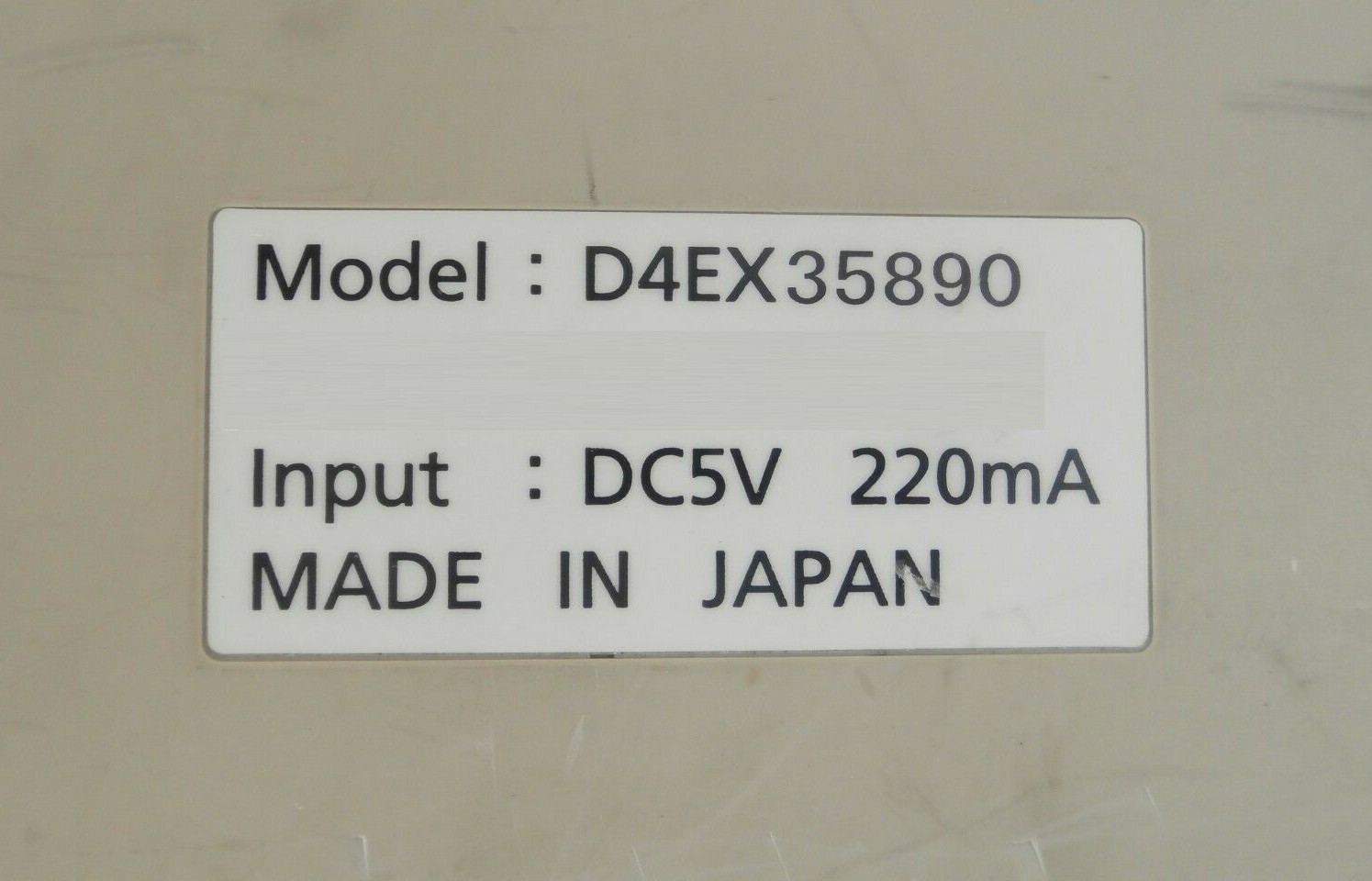 Hitachi Kokusai Electric D4EX35890 Robot Teach Pendant Controller Working