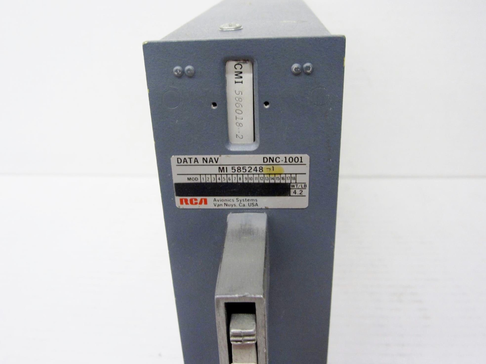 RCA AVIONICS SYSTEMS MI-585248-1 DATA NAV DNC-1001