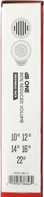 Evans dB One Low Volume Rock System 5-piece Drumhead Pack