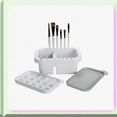 Portable Collapsible Brush and Paint Basin